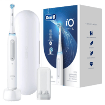 Oral-B iO Series 4 mit Reiseetui Quite White Zahnbürste