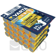 Varta Batterie Alkaline Micro AAA LR03 1,5V 24er-Box