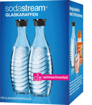 Sodastream Glaskaraffe PENGUIN CRYSTAL  0,6L 2er Pack