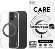 PanzerGlass CARE Feature Kickstand iPhone 16 schwarz