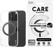 PanzerGlass CARE Feature Kickstand iPhone 16 Pro schwarz