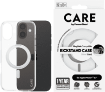 PanzerGlass CARE Feature Kickstand iPhone 16 Plus silber