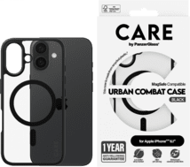 PanzerGlass CARE Flagship Urban Combat iPhone 16 schwarz