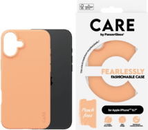 PanzerGlass CARE Fashion Colors iPhone 16 Plus peachy