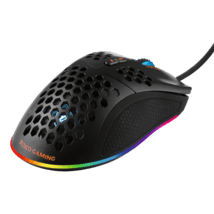 Deltaco DM210 Gaming Maus wired ultraleicht RGB schwarz