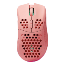 Deltaco PM80 Gaming Maus Wireless ultraleicht RGB pink