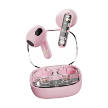 Streetz BT TWS In-Ear Kopfhörer Transparent pink