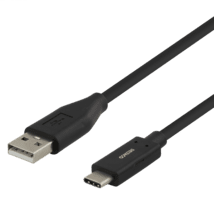 Deltaco USB-C zu USB Kabel 1,5m 3A schwarz