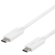 Deltaco USB-C zu USB-C Kabel 2m 5A weiß