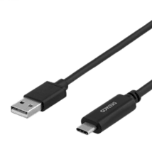 Deltaco USB-C zu USB Kabel 3m schwarz