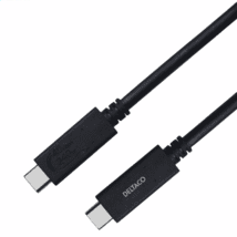 Deltaco USB-C zu USB-C Kabel 0,8m 5A schwarz