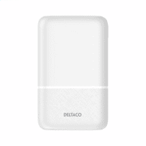 DELTACO Powerbank 10000mAh USB-C/2x USB weiß