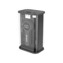 DELTACO Powerbank 10000mAh USB-C/USB transparent