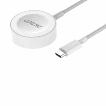 DELTACO Apple Watch Ladegerät USB-C 1m weiß