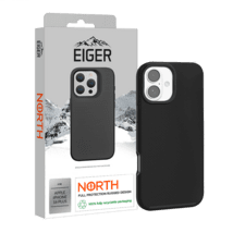 Eiger North Case iPhone 16 Plus schwarz