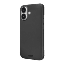 SBS Instinct Mag Cover iPhone 16 schwarz