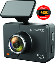 Kenwood DRV-A610W 4K UHD DashCam 12/24V/App/ 64GB microSD