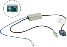 ACV Antennenadapter Fakra(m)(doppelt)>DIN(m) 8,5V