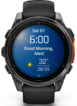 Garmin fenix 8 47mm schwarz/schiefergrau