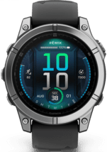 Garmin fenix E 47mm schwarz/silber