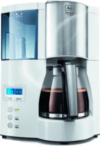 Melitta Optima Timer Kaffeemaschine weiß