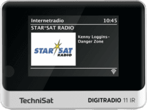 TechniSat Digitradio 11 IR DAB+ Tuner schwarz/silber