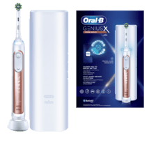 Oral-B Genius X rose gold + Reiseetui