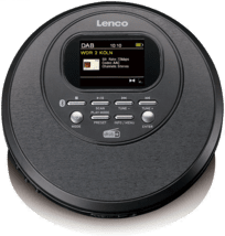 Lenco CD-500 Discman CD/MP3/DAB+/Radio/BT AntiShock schw
