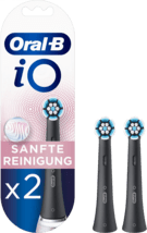 Oral-B iO Sanfte Reinigung 2er Aufsteckbürsten schwarz