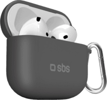 SBS Silicone Case AirPods 4 schwarz