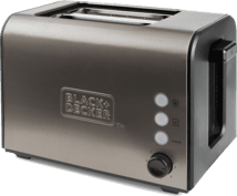Black & Decker BXTO900E Toaster Doppelschlitz 900W edelstahl
