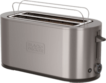 Black & Decker BXTO1501E Toaster Doppelschlitz lang edelstahl