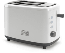 Black & Decker BXTO820E Toaster Doppelschlitz 820W weiß