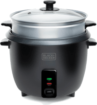 Black & Decker BXRC1800E Reiskocher 1,5L matt schwarz