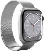 Puro Milanese Armband Apple Watch 38/40/41mm silber