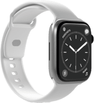 Puro Silicon Armband Apple Watch 38/40/41mm weiß