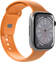 Puro Silicon Armband Apple Watch 42/44/45/49mm pfirsich