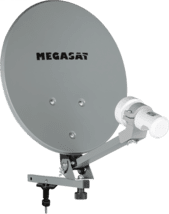 Megasat Campingkoffer HD mit Receiver LNB Kabel