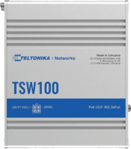 Teltonika TSW100 PoE+ Switch 5 GbE Ports