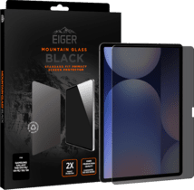 Eiger SP Mountain Black Privacy Galaxy Tab S10 FE/S9 FE