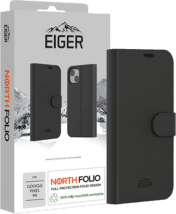 Eiger North Folio Case Google Pixel 9a schwarz
