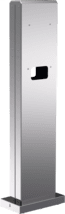 Technivolt Edelstahl-Stele für Wallbox doppelseitig