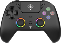 Deltaco PS5 Controller wireless RGB Hall-Effect schwarz