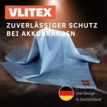 Vlitex Brandbegrenzungsdecke Standard 1,5x1,5m inkl. Bag