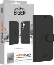 Eiger North Folio Case Galaxy S25 Edge schwarz