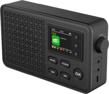 Denver DAB-57 Digitalradio BT/Wecker schwarz