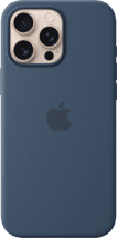 Apple Silicone Case MagSafe iPhone 16 Pro Max denim