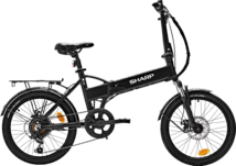 Sharp Klapp/Falt E-Bike 250W Motor / App / schwarz