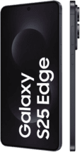 3JG Samsung Galaxy S25 Edge 5G 256GB titanium jetblack