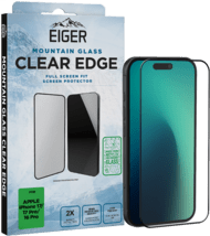 Eiger SP Mountain Glass Clear Edge iPhone 17/17 Pro/16 P